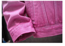 Men's Trendy Gradient Color Denim Jacket