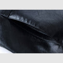 CARANFIER Men's Fashion Faux Leather Jackets