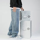 Men's Denim Korean Baggy Jeans