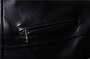 Men's Winter Casual Motorcycle Faux Leather Jacket