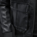 DEM Men's Fall/Winter Faux Leather Biker Jacket