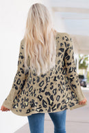 Printed Long Sleeve Cardigan