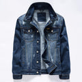 Classic Style Men's Vintage Blue Light Weight Denim Jacket - AM APPAREL