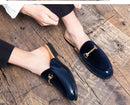 Men's Breathable Mocassins Backless Loafer - AM APPAREL