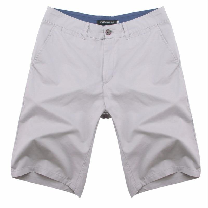 Men's Casual Cotton Knee Length Shorts - AM APPAREL