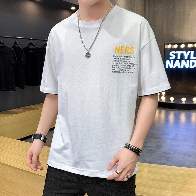 Men's Casual O-Neck 100% Cotton T-shirt - AM APPAREL