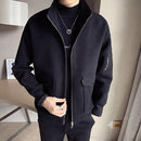 Men's Casual Wool Outwear Jacket - AM APPAREL