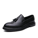 Men's Formal Faux Leather Oxford Shoes - AM APPAREL