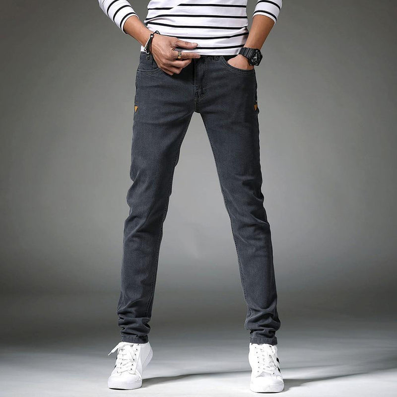 Men's Slim Fit Classic Style Jeans - AM APPAREL