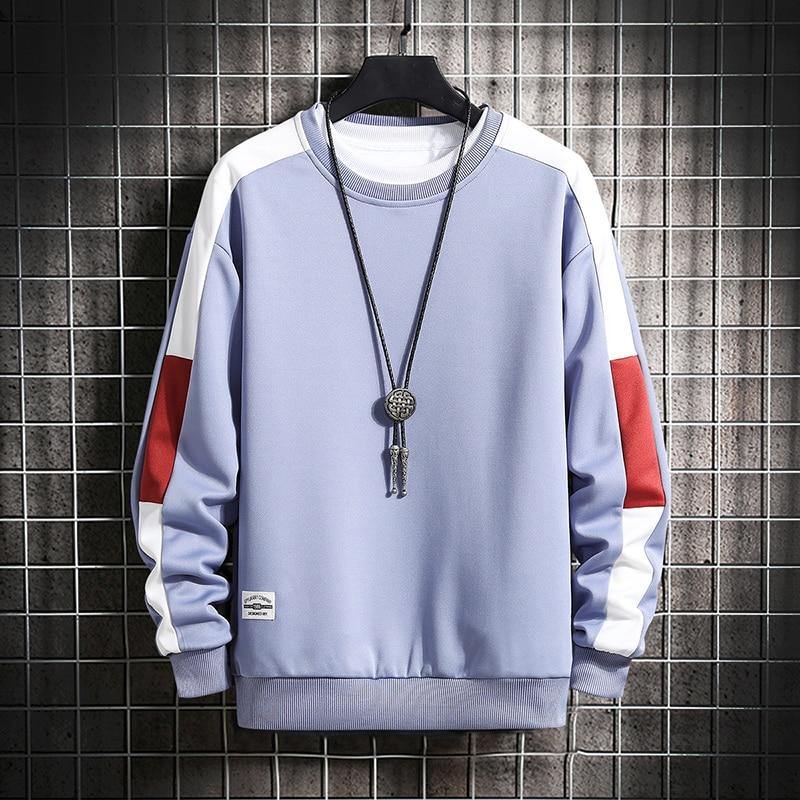 Men's Spring O-neck Light Weight Sweatshirts - AM APPAREL