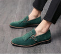 Men's Vintage Tassels Leather Loafers - AM APPAREL