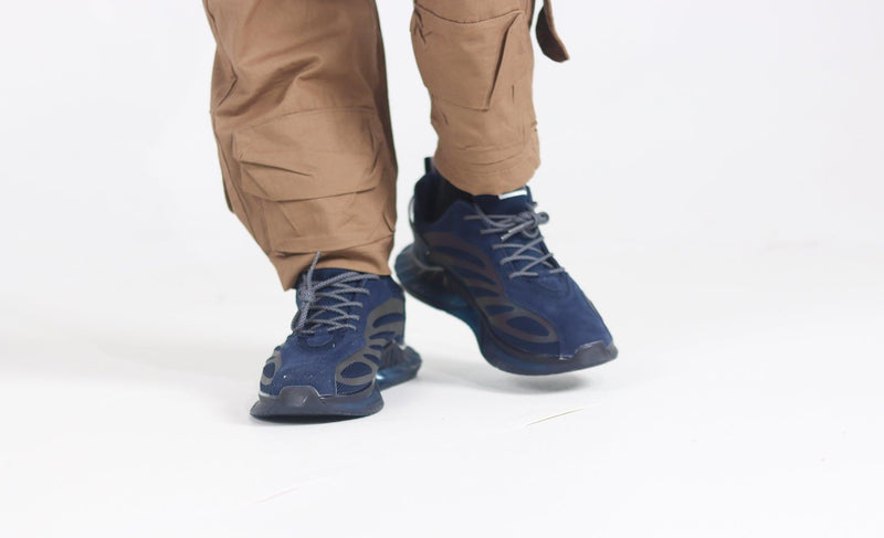 SPAC Colorful Luminous Men's Low Sneakers - AM APPAREL