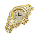 Unisex Iced Out Rhinestone Watch - AM APPAREL