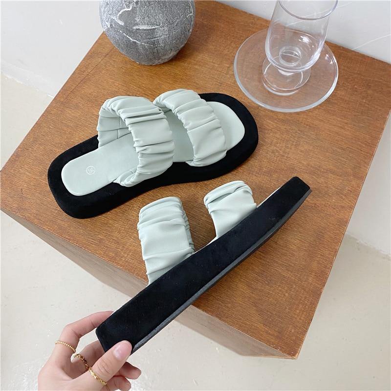 Women's Summer Casual Slipper Sandals - AM APPAREL